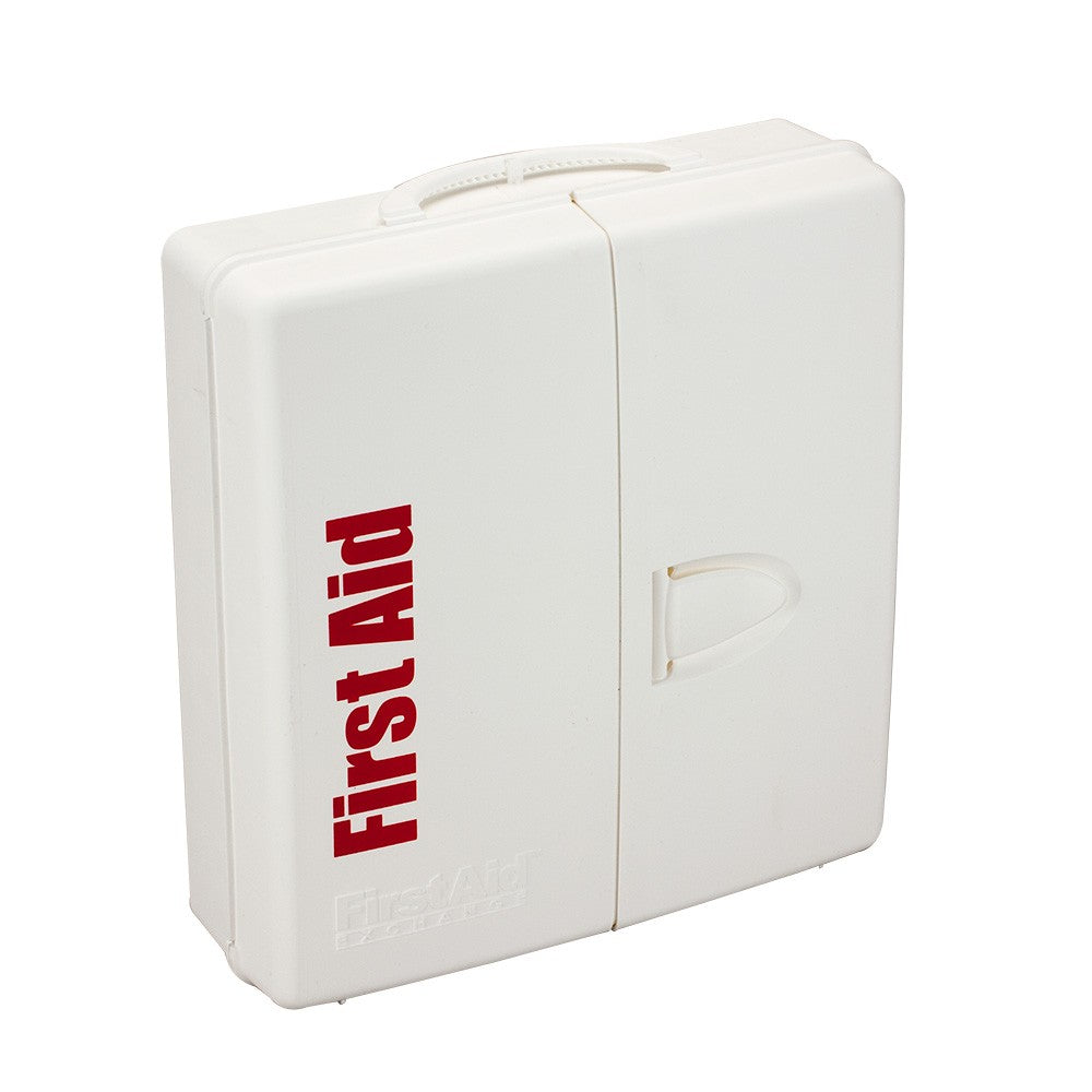 First Aid Only 50 Person Large Plastic SmartCompliance Food Service Industry Cabinet (No Medications)