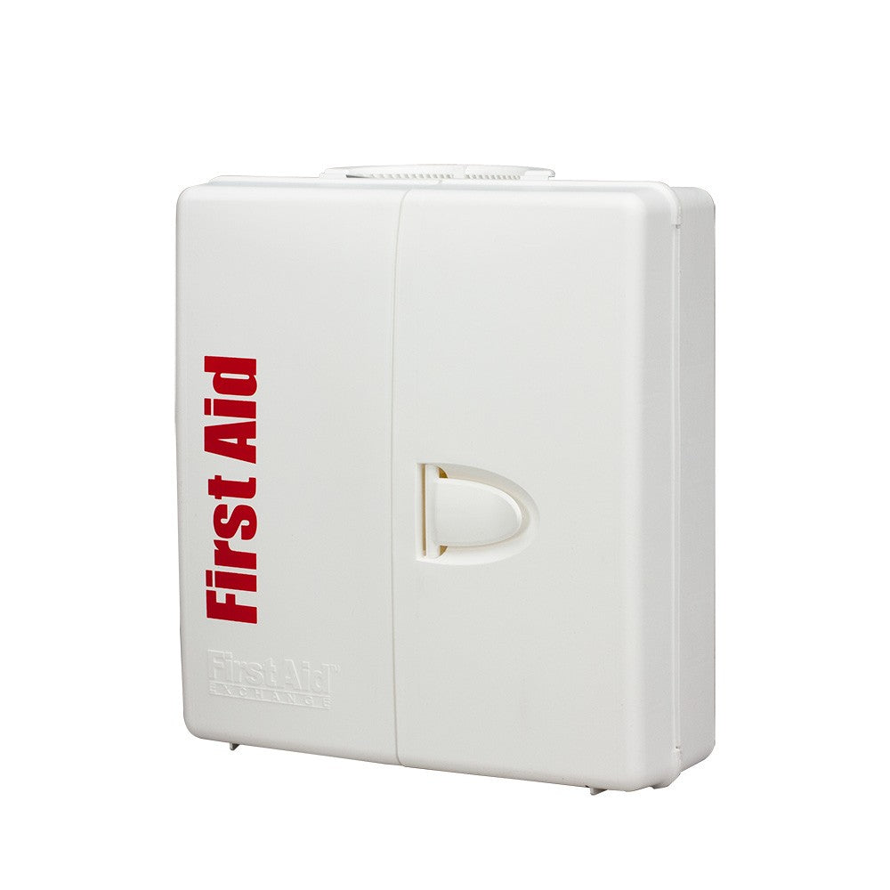 First Aid Only 50 Person Large Plastic SmartCompliance Food Service Industry Cabinet (No Medications)