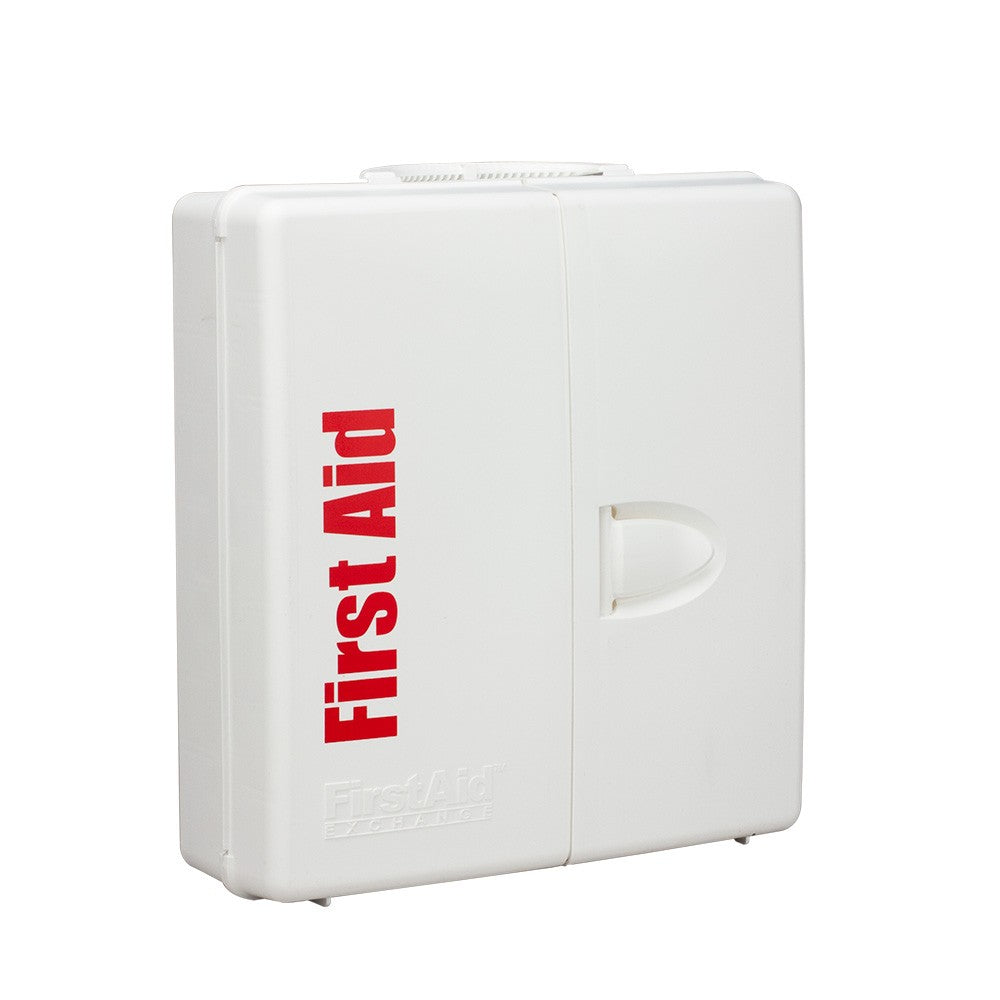 First Aid Only 50 Person Large Plastic SmartCompliance Food Service Industry Cabinet (No Medications)