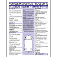 JJ Keller Vehicle Inspection Poster