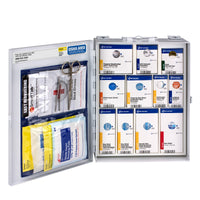 First Aid Only 25 Person Medium Metal Smart Compliance Food Service First Aid Cabinet without Medications(Pack of 6)