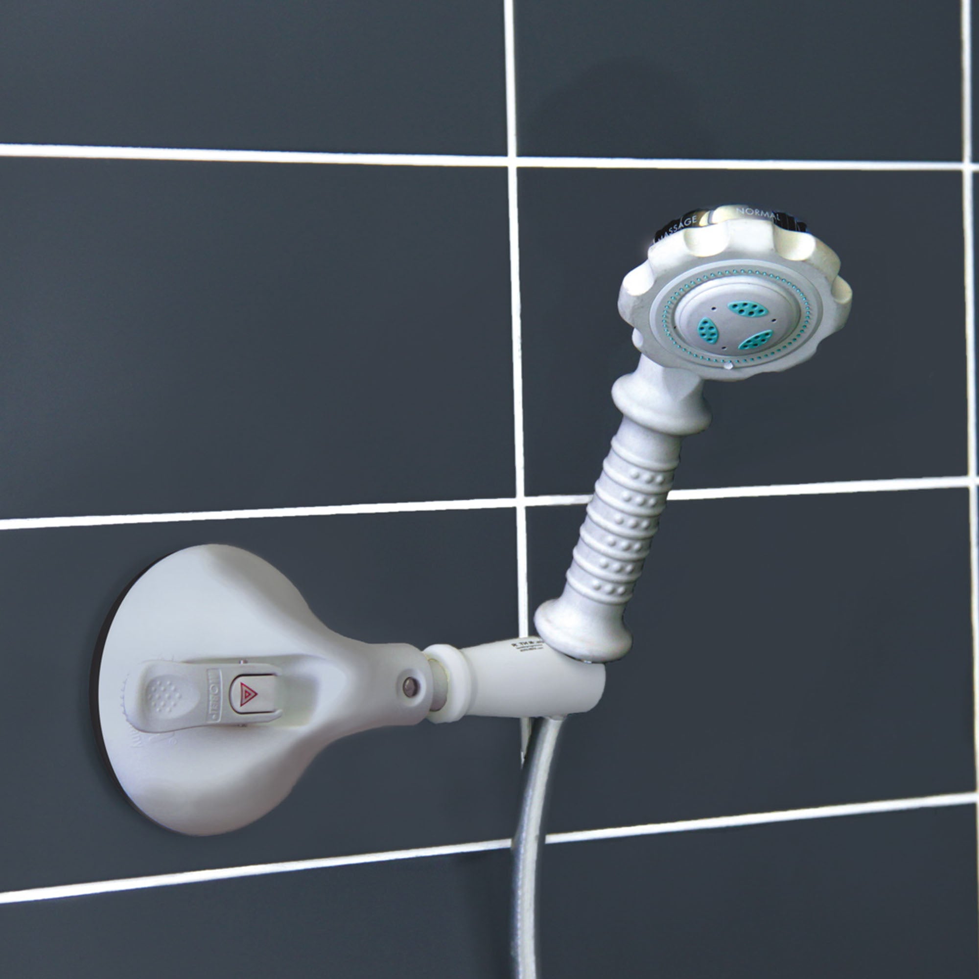 Mobeli Shower Head Holder With Short Arm