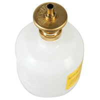 Justrite 8 Ounce Plastic Dispensing Can, Brass Dispenser Valves