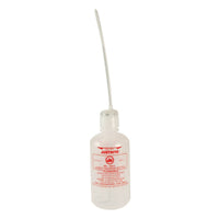 Justrite Dispensing Bottle with Flexible Tube for Flammable Liquids, 32 Ounce, Polyethylene