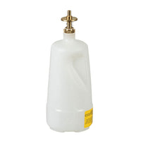 Juistrite 1 Quart Plastic Dispensing Can, Brass Dispenser Valves