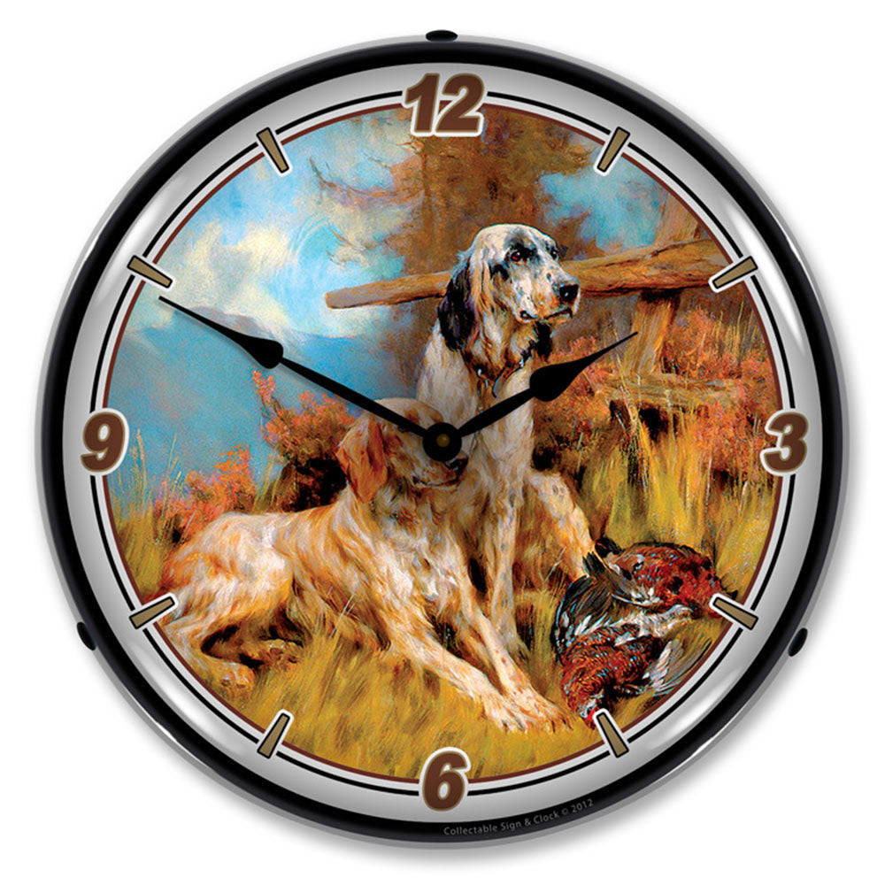 After the Hunt 14" LED Wall Clock
