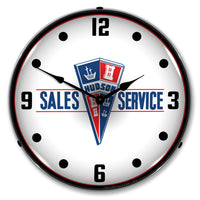 Hudson Sales and Service 14" LED Wall Clock
