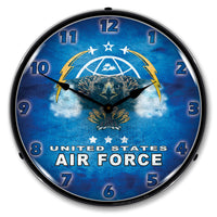 United States Air Force 14" LED Wall Clock