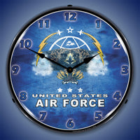 United States Air Force 14" LED Wall Clock