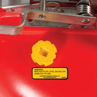 Justrite 2 Gallon, Polyethylene Safety Can For Liquid Disposal, Built-In Fill Gauge