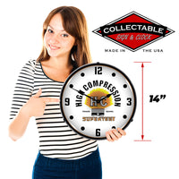 Supertest High Compression 14" LED Wall Clock