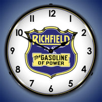 Richfield The Gasoline of Power 14" LED Wall Clock