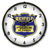 Richfield The Gasoline of Power 14" LED Wall Clock