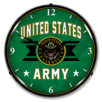 United Stated Army 14" LED Wall Clock