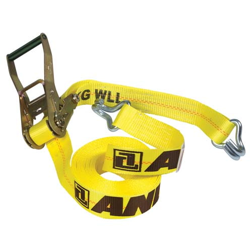 2 x 30' Ratchet Strap with Wire Hooks