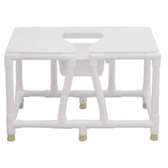 ConvaQuip Bariatric Commode - No Back