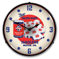 Skelly Tagolene Motor Oil 14" LED Wall Clock