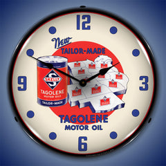 Skelly Tagolene Motor Oil 14" LED Wall Clock