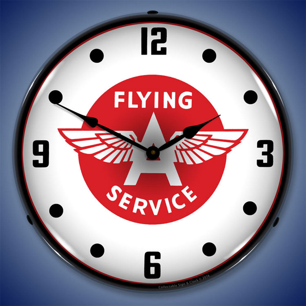 Flying A Service 14" LED Wall Clock