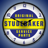 Original Studebaker Service Parts 14" LED Wall Clock