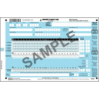 JJ Keller 2-in-1 Scannable Oil Field Log with Simplified DVIR Stock