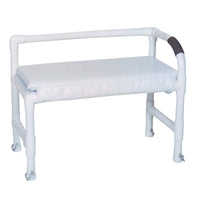 MJM Bath and Shower Transfer Bench with Antibacterial Cushion