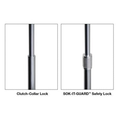 Graham Field Grafco Gooseneck Exam Lamp with Chrome-Plated Base, 220V