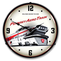 Pennsey Aero Train 14" LED Wall Clock