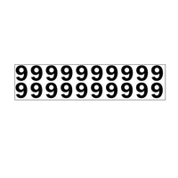 JJ Keller Individual 1.25" Vinyl Numbers