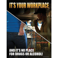 JJ Keller Substance Abuse Training for Supervisors and Employees Training Program - Awareness Poster
