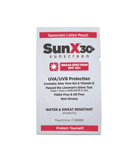 First Aid Only SunX30 Sunscreen Lotion Packets, 300 Per Box