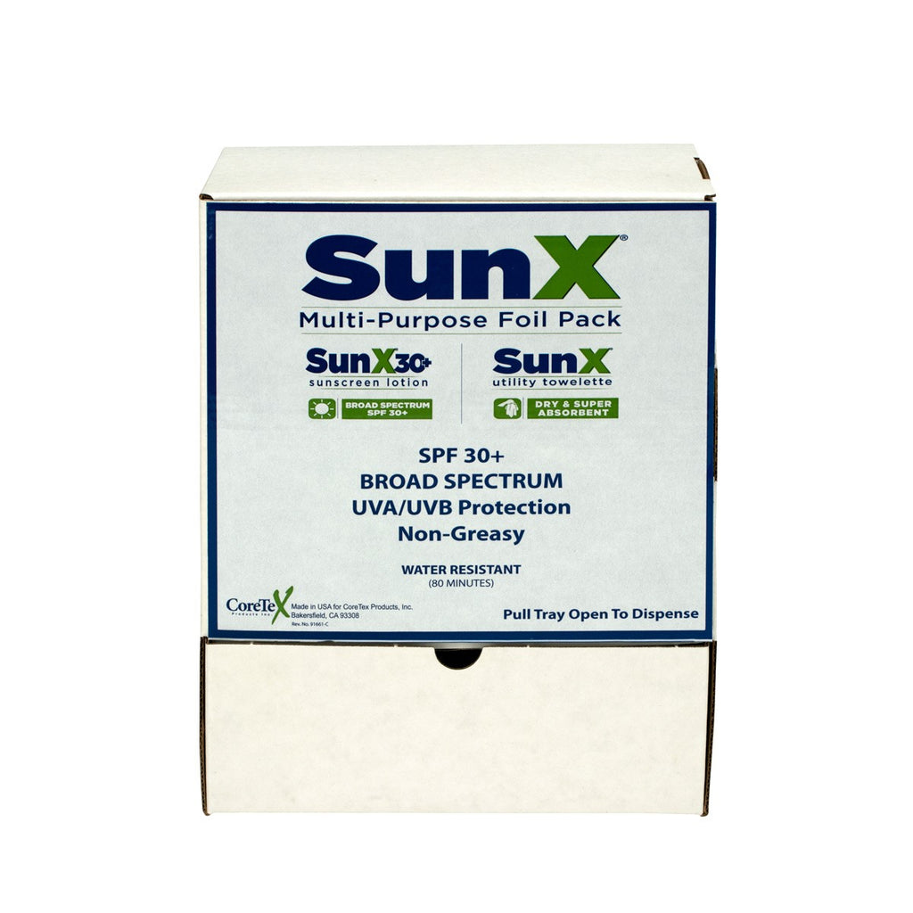 First Aid Only SunX30 Lotion and Wipe Combo Pack, 50 Count Box