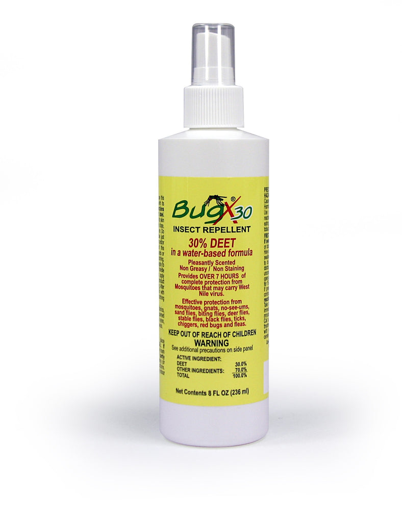 First Aid Only BugX3 Insect Repellent Spray, 25% DEET, 8 oz. Pump Spray Bottle, 12 Per Box