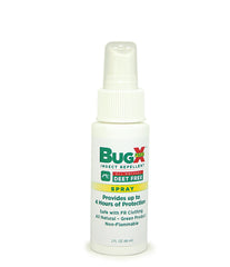 First Aid Only BugX DEET FREE Insect Repellent Spray, 2 oz. Bottle, Case of 12