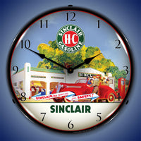 Sinclair Station 14" LED Wall Clock