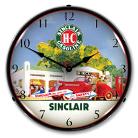 Sinclair Station 14" LED Wall Clock