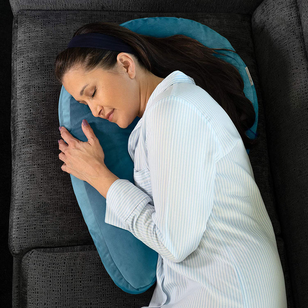 Avana Uno Memory Foam Snuggle Pillow | Ergonomic Side-Sleeper Support