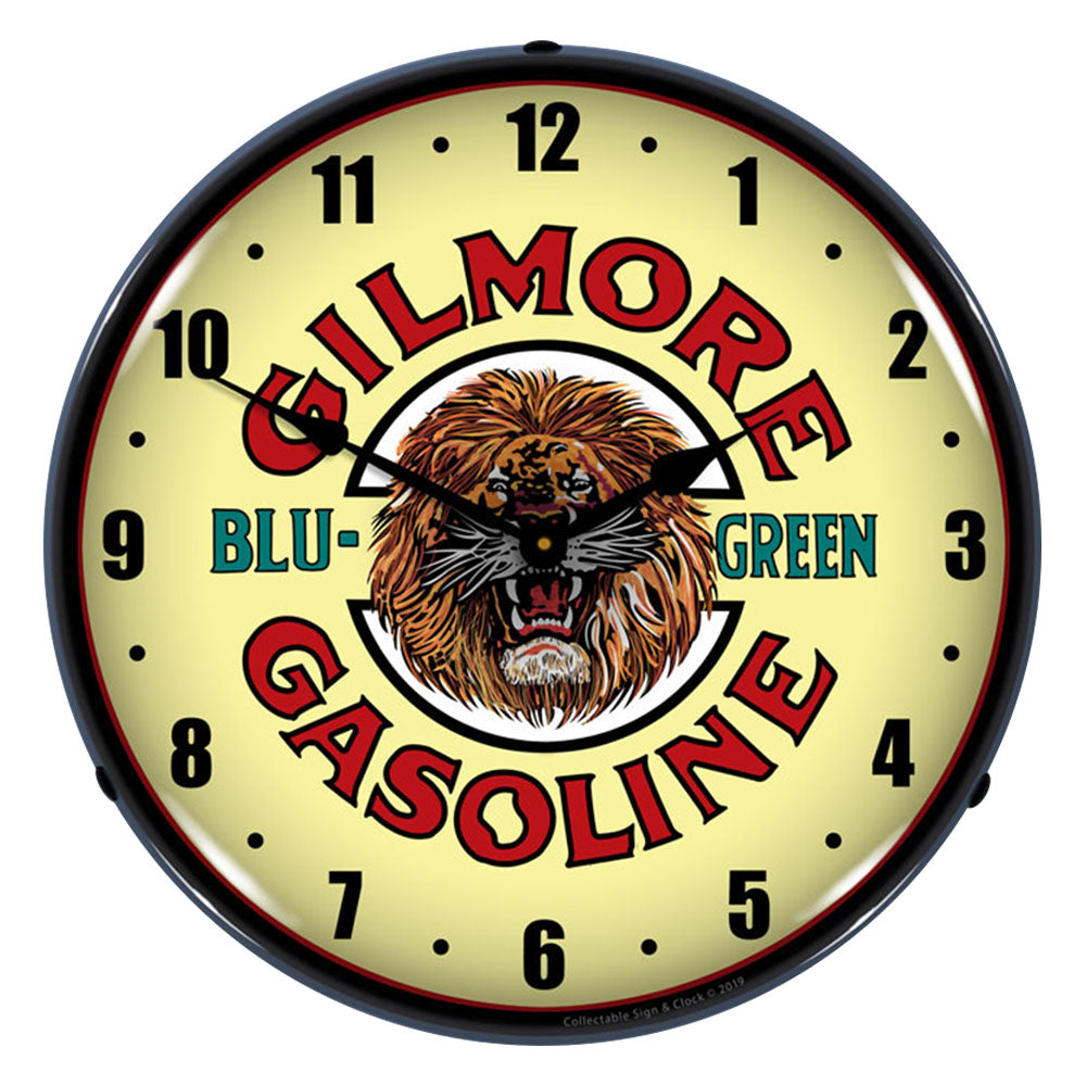 Gilmore Gasoline 14" LED Wall Clock