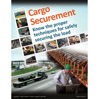 JJ Keller Cargo Securement FLATBEDS Training Program - Awareness Poster