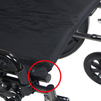 Drive Medical Cruiser III Wheelchair with Flip Back Detachable Desk Arm and Swing-Away Footrest