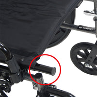 Drive Medical Cruiser III Wheelchair with Flip Back Detachable Desk Arm and Swing-Away Footrest