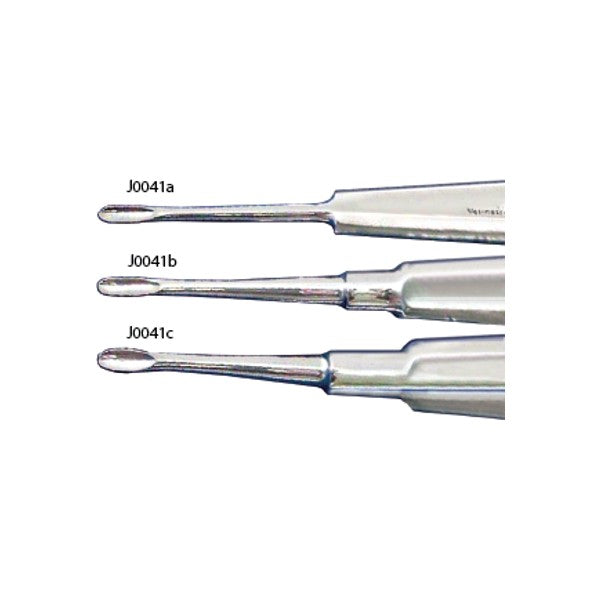 Jorgensen Labs J0041A, J0041B and J0041C Carnivore Dental Elevators Small, Medium and Large