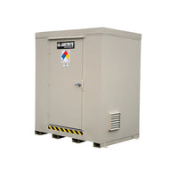 Justrite 2-Hour Fire-Rated Outdoor Safety Locker, 6-Drum