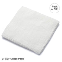 Kemp USA Gauze Pads, Non-Sterile (24 Boxes Of 100 Pcs)