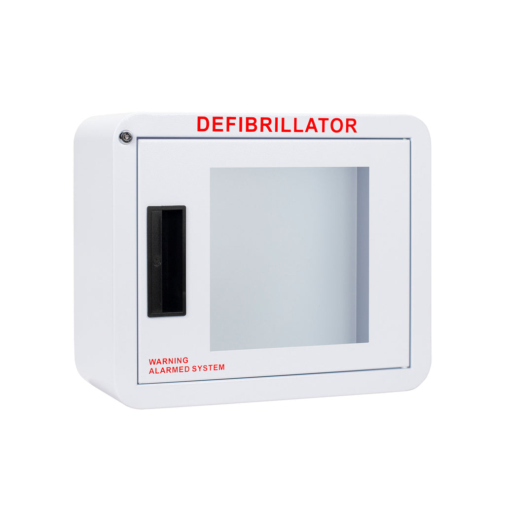 Cubix Safety Premium Compact AED Cabinet with Integrated Audible Security Alarm