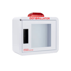 Cubix Safety Premium Compact AED Cabinet with Alarm & Strobe