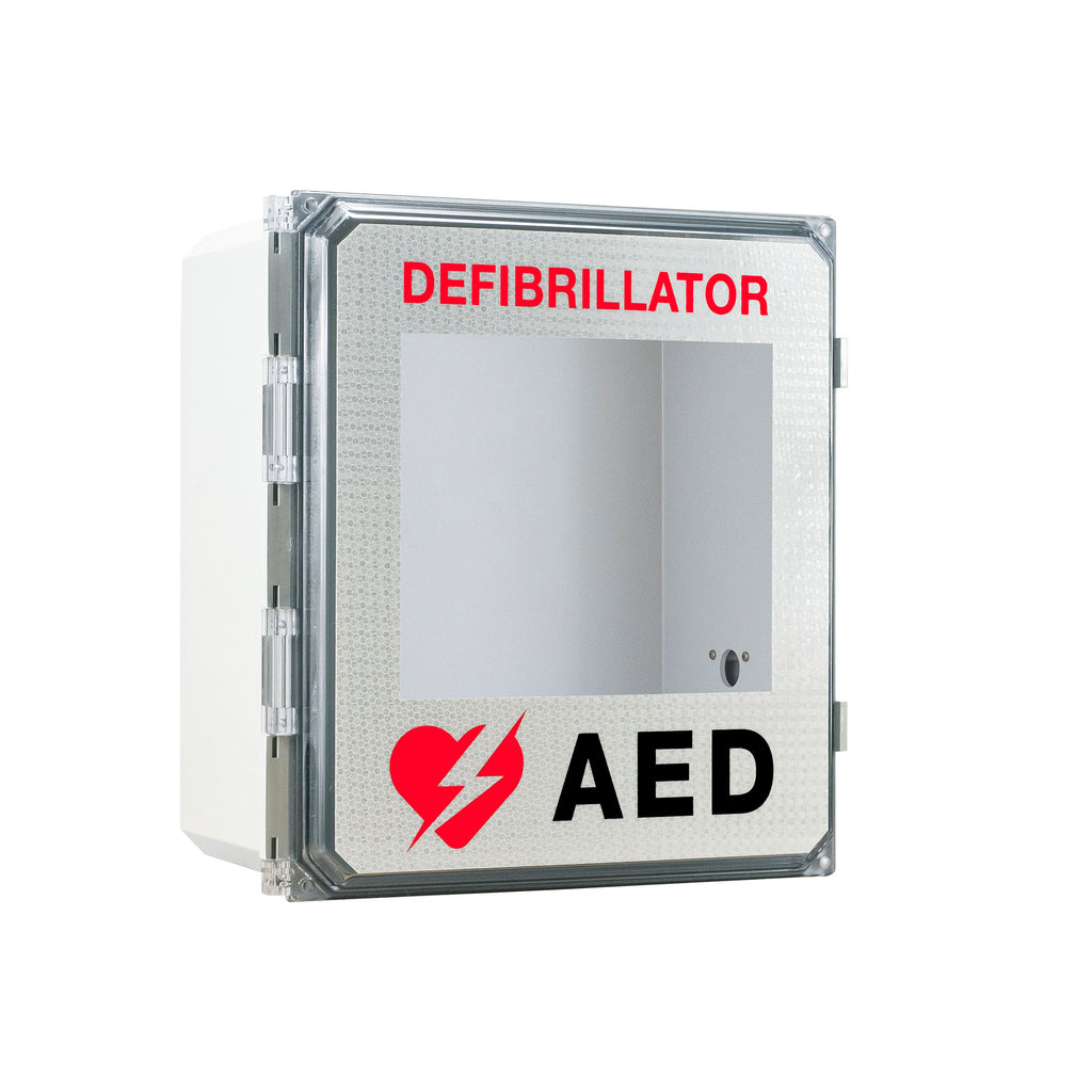 Cubix Safety Outdoor AED Non-Alarmed Cabinet