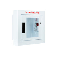 Cubix Safety Semi-Recessed Compact Cabinet with Alarm & Strobe