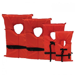 Kemp USA Type II Life Jacket, Orange