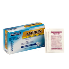 First Aid Only Physicians Care Aspirin, Contains 25 Packets Of 2 Tablets